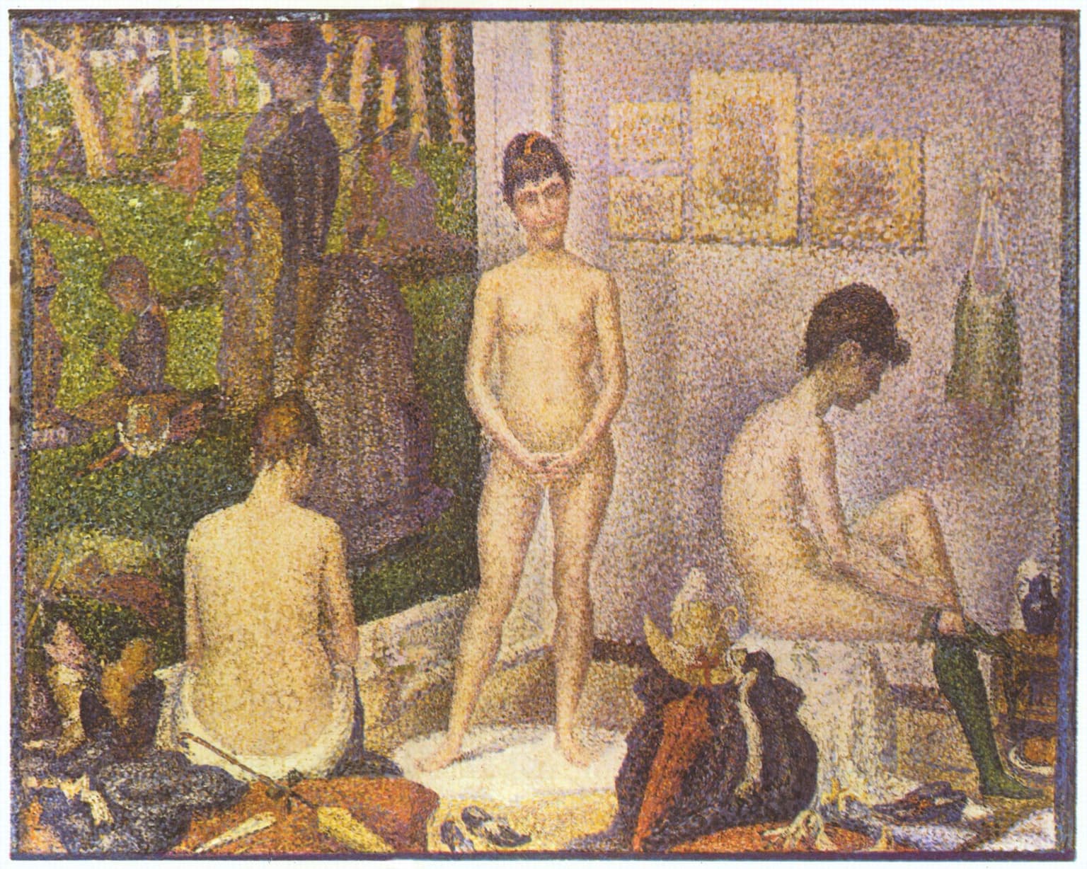 Les Poseuses, Ensemble (Petite version) by Georges Seurat